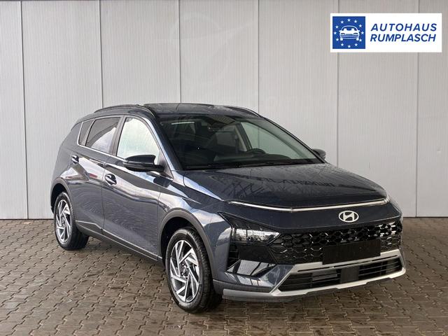 Hyundai BAYON Premium Sky 1.0 T-GDI 100 PS 48V 7DCT / Keyless ACC Soundsystem BOSE Sitz + Lenkradheizung LED Navi PDC V&H Kamera Totwinkel Alu 16" 