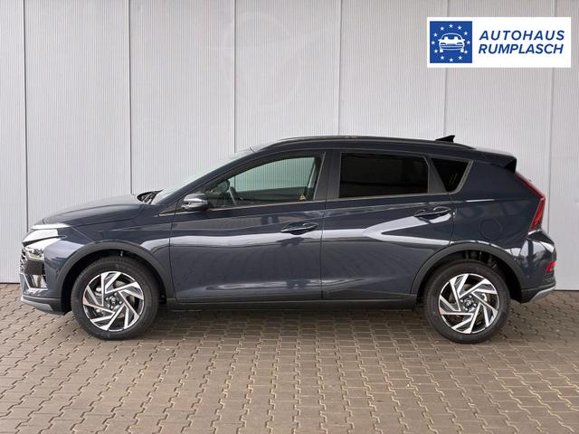 Hyundai BAYON Premium 1.0 T-GDI 100 PS 48V 7DCT / Keyless ACC Soundsystem BOSE Sitz + Lenkradheizung LED Navi PDC V&H Kamera Totwinkel Alu 16" 