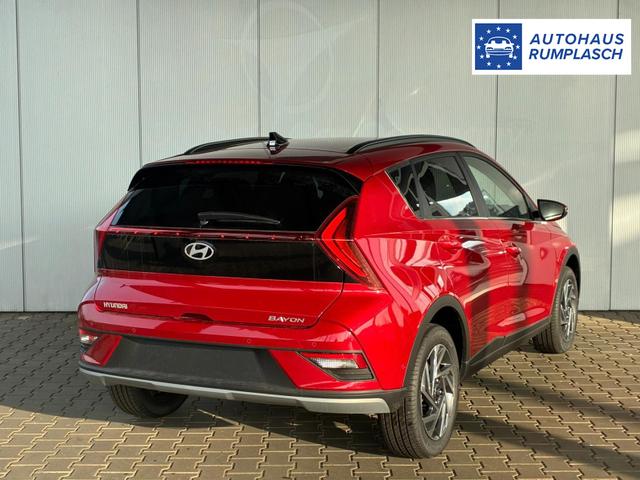 Hyundai BAYON Premium 1.0 T-GDI 100 PS 48V 7DCT / Keyless ACC Soundsystem BOSE Sitz + Lenkradheizung LED Navi PDC V&H Kamera Totwinkel Alu 16" 