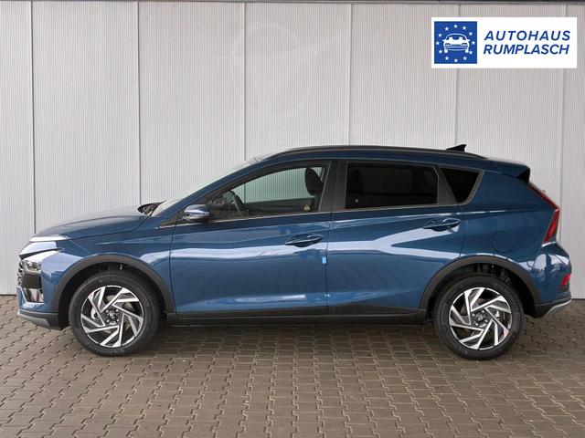 Hyundai BAYON Premium 1.0 T-GDI 100 PS 48V 7DCT / Keyless ACC Soundsystem BOSE Sitz + Lenkradheizung LED Navi PDC V&H Kamera Totwinkel Alu 16" 