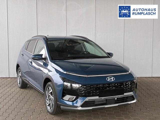 Hyundai BAYON Premium 1.0 T-GDI 100 PS 48V 7DCT / Keyless ACC Soundsystem BOSE Sitz + Lenkradheizung LED Navi PDC V&H Kamera Totwinkel Alu 16" 