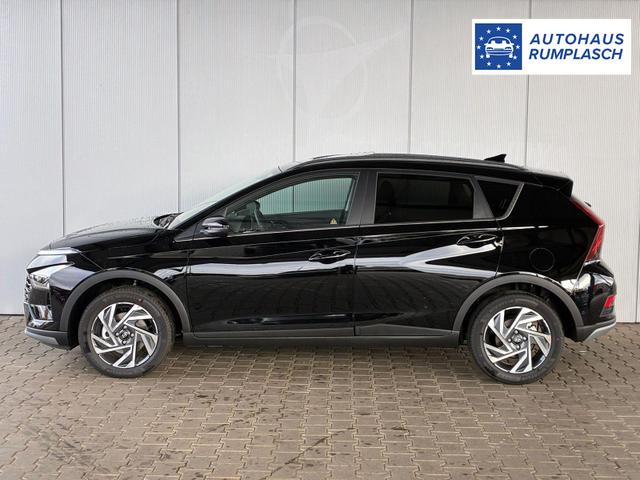Hyundai BAYON Premium Sky 1.0 T-GDI 100 PS 48V 7DCT / Keyless ACC Soundsystem BOSE Sitz + Lenkradheizung LED Navi PDC V&H Kamera Totwinkel Alu 16" 