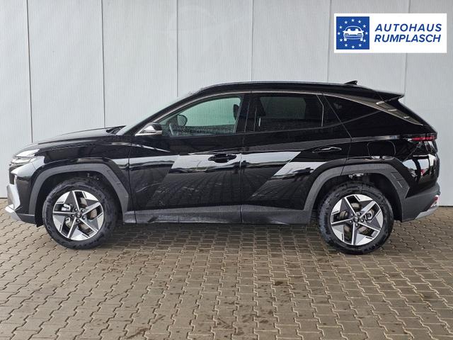 Hyundai TUCSON E-Motion 1.6 T-GDi 2WD HEV / Panoramadach ACC LED Sitz + Lenkradheizung Navi PDC V&H Kamera Alu 18" 