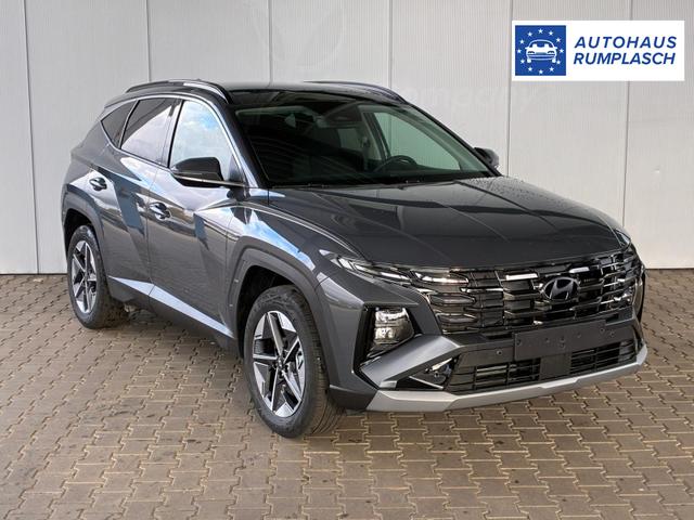 Hyundai TUCSON E-Motion 1.6 T-GDi 2WD HEV / Panoramadach ACC LED Sitz + Lenkradheizung Navi PDC V&H Kamera Alu 18" 