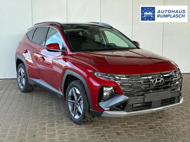 Hyundai TUCSON E-Motion 1.6 T-GDi 2WD HEV / Panoramadach ACC LED Sitz + Lenkradheizung Navi PDC V&H Kamera Alu 18" 