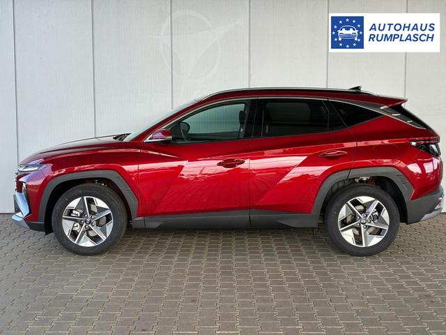 Hyundai TUCSON E-Motion 1.6 T-GDI 2WD 48V DCT / Panoramadach ACC Sitz + Lenkradheizung LED Navi PDC V&H Kamera Alu 18" 