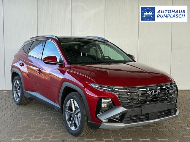 Hyundai TUCSON E-Motion 1.6 T-GDI 2WD 48V DCT / Panoramadach ACC Sitz + Lenkradheizung LED Navi PDC V&H Kamera Alu 18" 