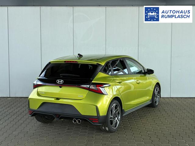 Hyundai i20 1.2 MPI N-Line / LED Tempomat Navi R&uuml;ckfahrkamera Alu 17" 