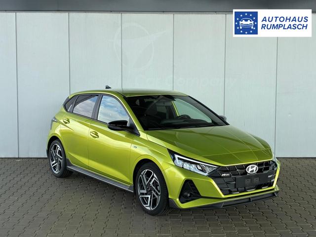 Hyundai i20 1.2 MPI N-Line / LED Tempomat Navi R&uuml;ckfahrkamera Alu 17" 