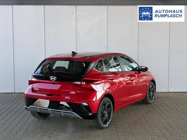 Hyundai i20 1.0 T-GDi 6 MT Go Plus Blackline / LED Sitz & Lenkr.Heiz./ PDC m.Kamera Navi Alu16 