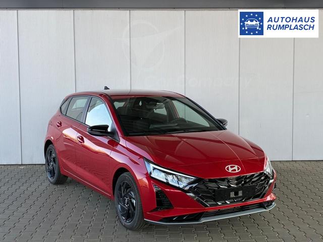 Hyundai i20 1.0 T-GDi 6 MT Go Plus Blackline / LED Sitz & Lenkr.Heiz./ PDC m.Kamera Navi Alu16 