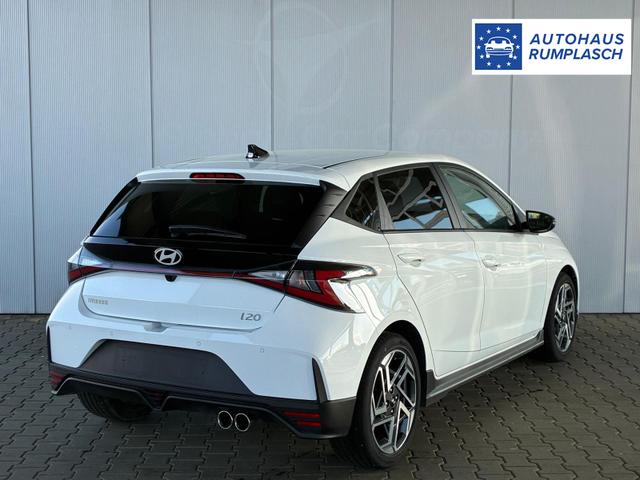 Hyundai i20 1.2 MPI N-Line / LED Tempomat Navi R&uuml;ckfahrkamera Alu 17" 