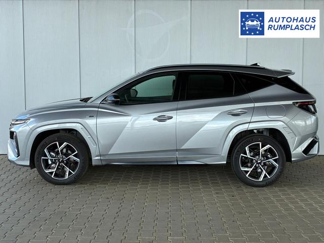 Hyundai TUCSON N-Line x HEV 2WD Automatik / Head-Up ACC Sitz+Lenkradheiz. Sitzbel&uuml;ftung/ Krell E-Klappe Matrix LED Alu 19'' 