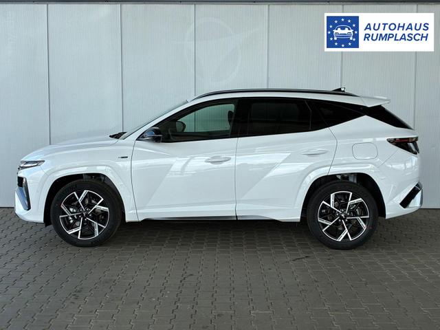 Hyundai TUCSON N-Line x HEV 2WD Automatik / Head-Up ACC Sitz+Lenkradheiz. Sitzbel&uuml;ftung/ Krell E-Klappe Matrix LED Alu 19'' 