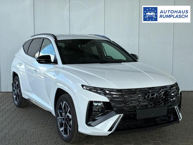 Hyundai TUCSON N-Line x HEV 2WD Automatik / Head-Up ACC Sitz+Lenkradheiz. Sitzbel&uuml;ftung/ Krell E-Klappe Matrix LED Alu 19'' 