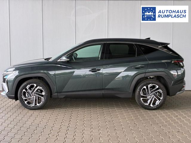 Hyundai TUCSON 1.6 T-GDI 6MT Luxury / Head Up 360&deg; Kam 4x Shz + Sitzbel&uuml;ftung vo. Leder E-Klappe 3 Zonen Alu 19" 