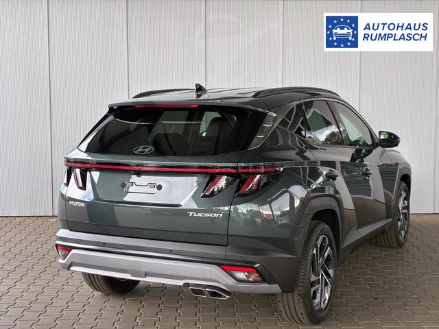 Hyundai TUCSON 1.6 T-GDI 6MT Luxury / Head Up 360&deg; Kam 4x Shz + Sitzbel&uuml;ftung vo. Leder E-Klappe 3 Zonen Alu 19" 