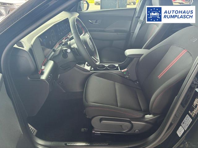 Hyundai KONA Elektro N-Line 64,8 kWh / Bose ACC PDC V&H + Kamera Keyless Sitz Lenkradheiz. LED Alu 19" 