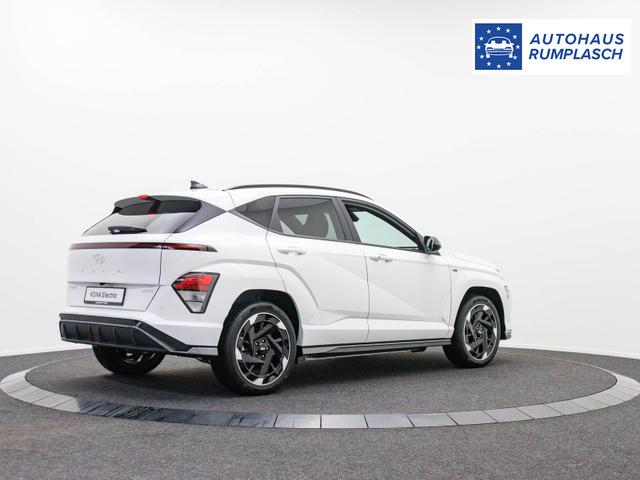 Hyundai KONA Elektro N-Line 64,8 kWh / Bose ACC PDC V&H + Kamera Keyless Sitz Lenkradheiz. LED Alu 19" 