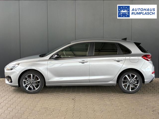 Hyundai i30 Comfort Plus 1.0 TGDI DCT / Navi ACC LED Sitz & Lenkr.Heiz PDC V&H.m.Kamera Alu 17 