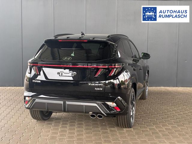 Hyundai TUCSON HEV 2WD N-Line X Pano / MY27 Panoramadach Head-Up 360&deg; Kam. ACC Sitz + Lenkradheiz. Sitzbel&uuml;ftung Alu 19" 