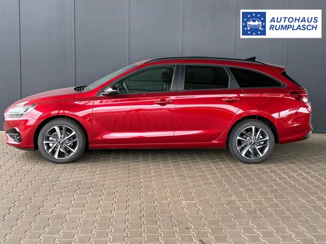Hyundai i30 Kombi Comfort Plus 1.0 TGDI DCT / Navi Sitz + Lenkradheizung PDC V&H Kamera LED Alu 17" 