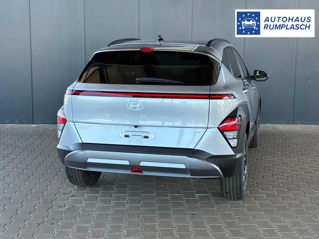 Hyundai KONA Comfort Plus 1.6 T-GDI DCT 4WD / Navi ACC Keyless Sitz + Lenkradheiz. Schiebedach LED Alu 18" 