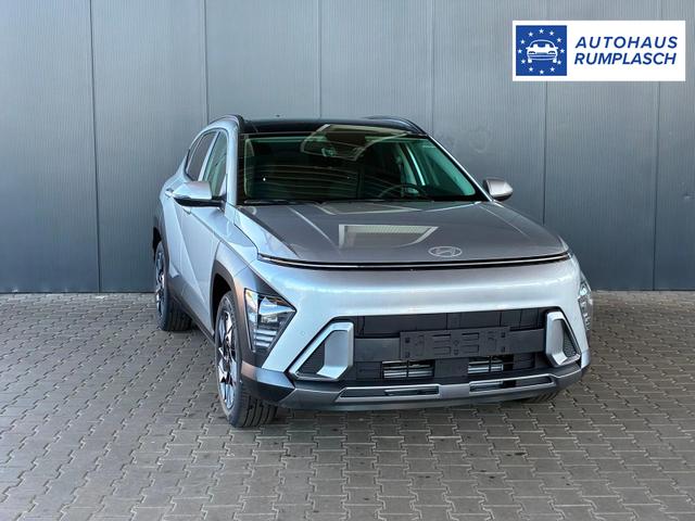 Hyundai KONA Comfort Plus 1.6 T-GDI DCT 4WD / Navi ACC Keyless Sitz + Lenkradheiz. Schiebedach LED Alu 18" 
