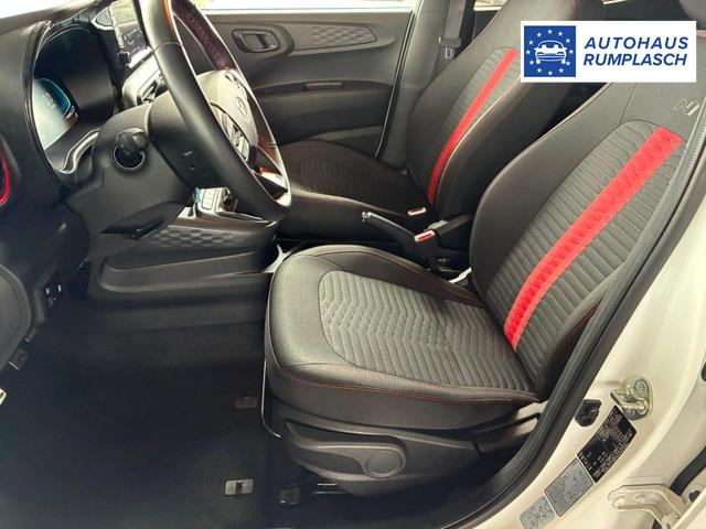 Hyundai i10 MPI 1.2 79PS N-Line / CarPlay Navi Kamera Tempomat Alu 15'' 