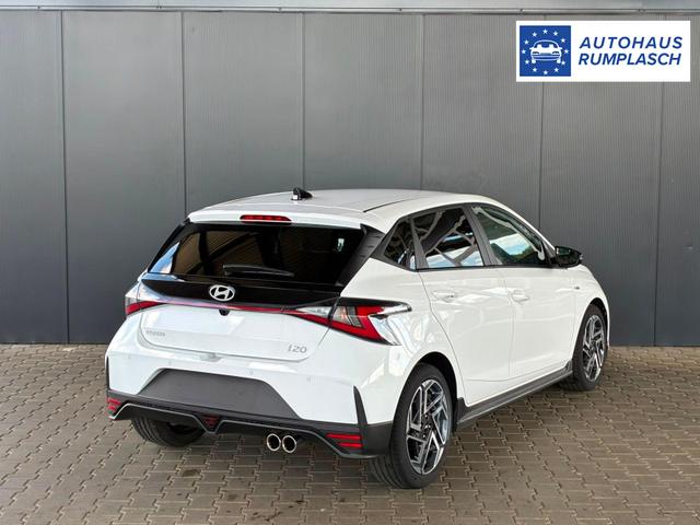Hyundai i20 1.2 MPI N-Line / LED Tempomat Navi R&uuml;ckfahrkamera Alu 17" 