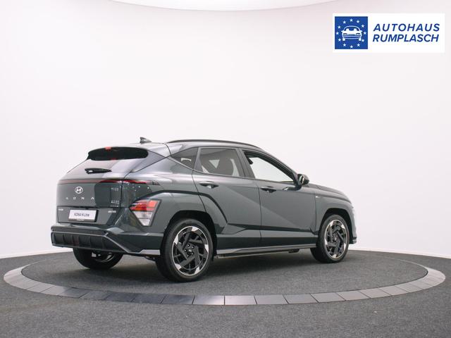 Hyundai KONA Elektro N-Line 64,8 kWh / Bose ACC PDC V&H + Kamera Keyless Sitz Lenkradheiz. LED Alu 19" 