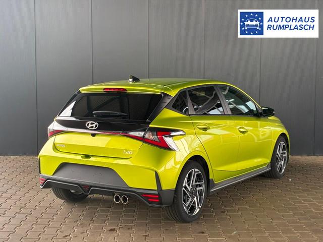 Hyundai i20 1.2 MPI N-Line / LED Tempomat Navi R&uuml;ckfahrkamera Alu 17" 