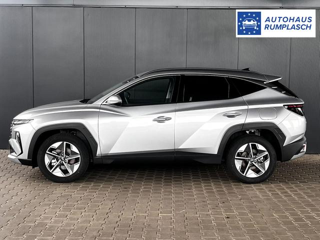 Hyundai TUCSON Comfort Plus 1.6 T-GDI 4WD 48V DCT / Matrix-LED Pano-Dach ACC Shz hi + vo Teilleder Alu 18" 