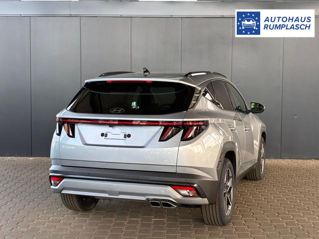 Hyundai TUCSON Comfort Plus 1.6 T-GDI 4WD 48V DCT / Matrix-LED Pano-Dach ACC Shz hi + vo Teilleder Alu 18" 