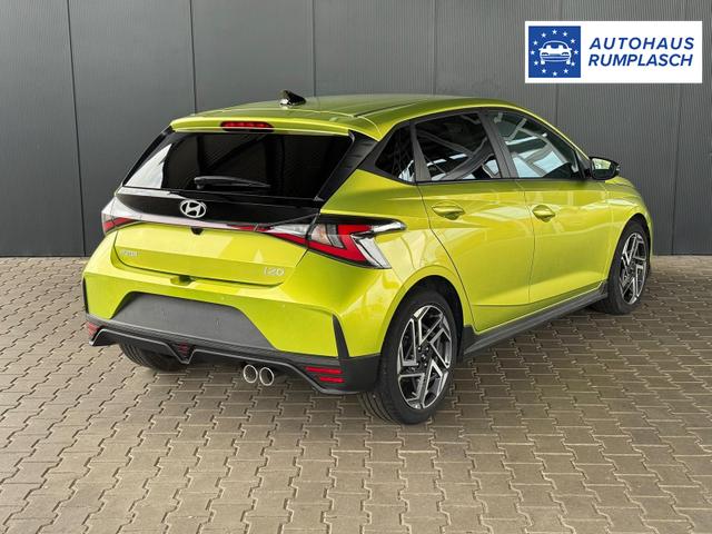 Hyundai i20 1.2 MPI N-Line / LED Tempomat Navi R&uuml;ckfahrkamera Alu 17" 