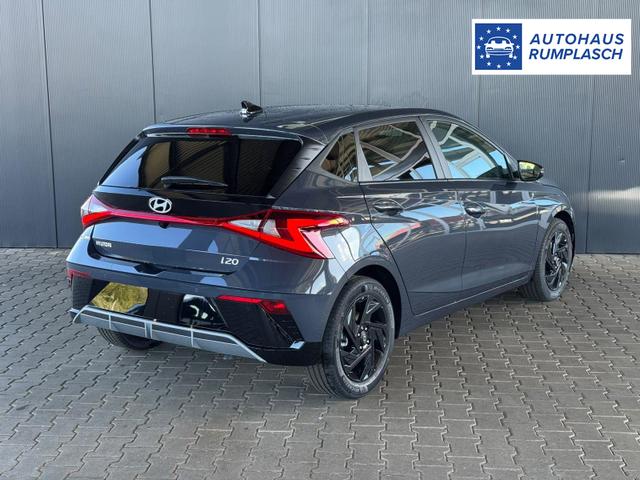 Hyundai i20 Style 1.0 T-GDI BLACK LINE / Navi Fernlichtassistent Spurhalteassistent ACC Kamera Sitz + Lenkradheizung LED Alu 16" 