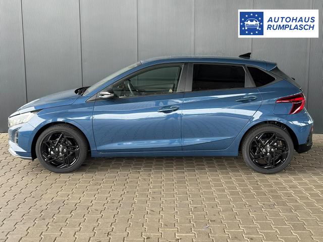 Hyundai i20 Black-Line STYLE 1,0 T-GDi 7-DCT / Navi Tempomat Spurhalteassistent Kamera Sitz + Lenkradheizung LED 