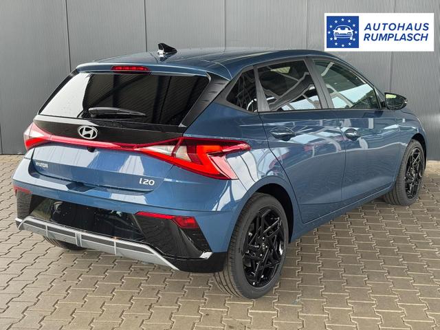 Hyundai i20 Black-Line STYLE 1,0 T-GDi 7-DCT / Navi Tempomat Spurhalteassistent Kamera Sitz + Lenkradheizung LED 
