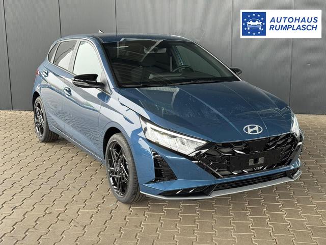 Hyundai i20 Black-Line STYLE 1,0 T-GDi 7-DCT / Navi Tempomat Spurhalteassistent Kamera Sitz + Lenkradheizung LED 
