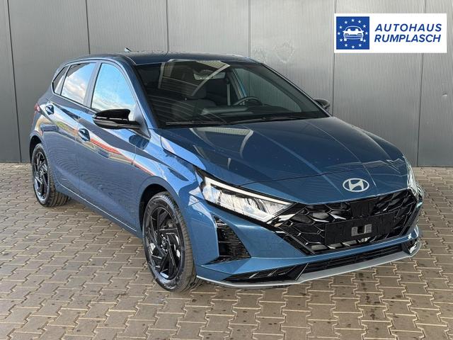 Hyundai i20 Style 1.0 T-GDI BLACK LINE / Navi Fernlichtassistent Spurhalteassistent ACC Kamera Sitz + Lenkradheizung LED 