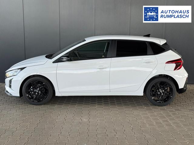Hyundai i20 Black-Line STYLE 1.0 T-GDi 7-DCT / Navi Tempomat Spurhalteassistent Kamera Sitz + Lenkradheizung LED Alu 17'' 