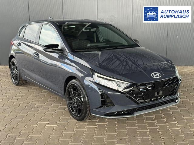 Hyundai i20 Black-Line STYLE 1,0 T-GDi 7-DCT / Navi Tempomat Spurhalteassistent Kamera Sitz + Lenkradheizung LED 