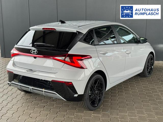 Hyundai i20 Black-Line STYLE 1,0 T-GDi 7-DCT / Navi Tempomat Spurhalteassistent Kamera Sitz + Lenkradheizung LED 