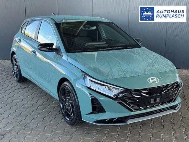 Hyundai i20 Black-Line STYLE 1,0 T-GDi 7-DCT / Navi Tempomat Spurhalteassistent Kamera Sitz + Lenkradheizung LED 