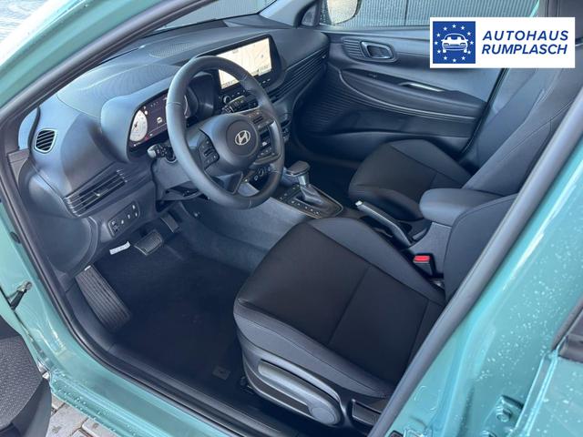 Hyundai i20 Black-Line STYLE 1,0 T-GDi 7-DCT / Navi Tempomat Spurhalteassistent Kamera Sitz + Lenkradheizung LED 