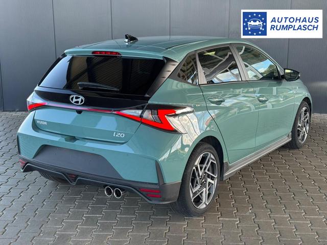 Hyundai i20 1.2 MPI N-Line / LED Tempomat Navi R&uuml;ckfahrkamera Alu 17" 