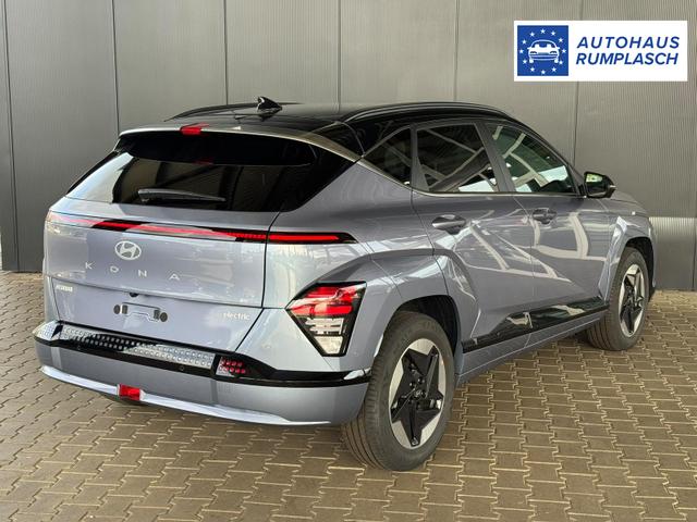 Hyundai KONA Elektro Prestige Line 64,8 kWh / Head-up Bose-Sound 360 Grad ACC Sitzheizung + Bel&uuml;ftung Memory Keyless el. Heckklappe LED Alu 17'' 
