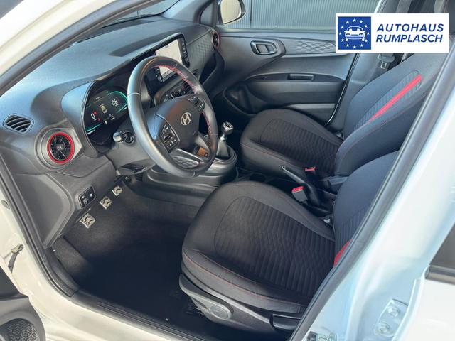 Hyundai i10 MPI 1.2 79PS N-Line / CarPlay Navi Kamera Tempomat Alu 15'' 