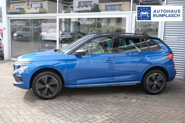 Skoda Kamiq Monte Carlo Race Blau 