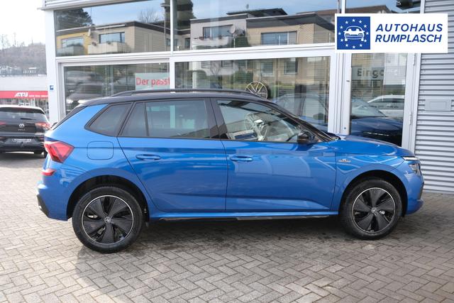 Skoda Kamiq Monte Carlo Race Blau 